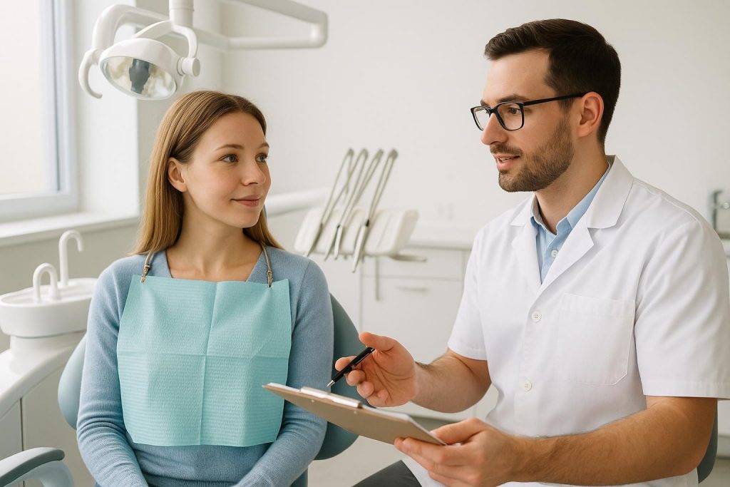 Modern dental office setting reflecting regular updates for dental marketing SEO.